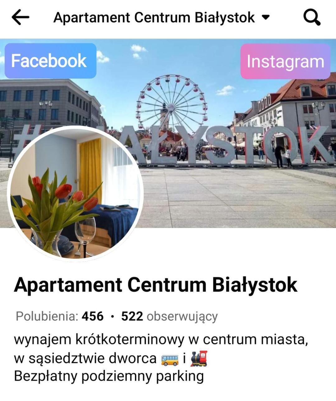 Apartament Centrum Białystok Kültér fotó